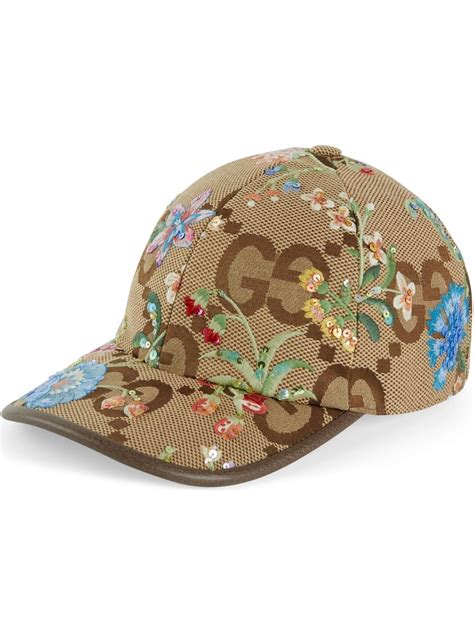 casquette gucci fleur bleue|gucci casquette gg.